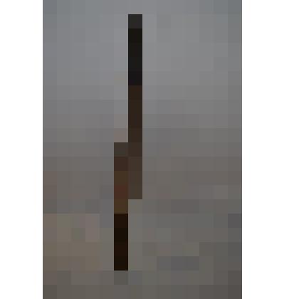 Сковородник металлический с деревянным черенком