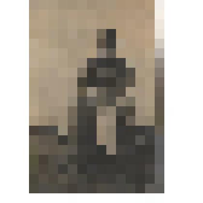 Ф/чб. Поволжская немка-колонистка у маслобойки. Поволжье. 1920-е. /Экспедиция Г. Дингеса