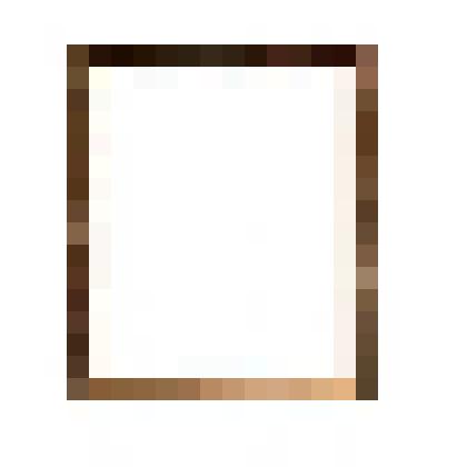 Рама багетовая, бронзовая, профилированная