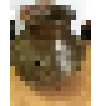 Сосуд керамический с узким горлом