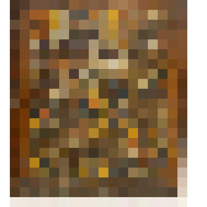 Воскресение - сошествие во ад с двунадесятыми праздниками. Икона