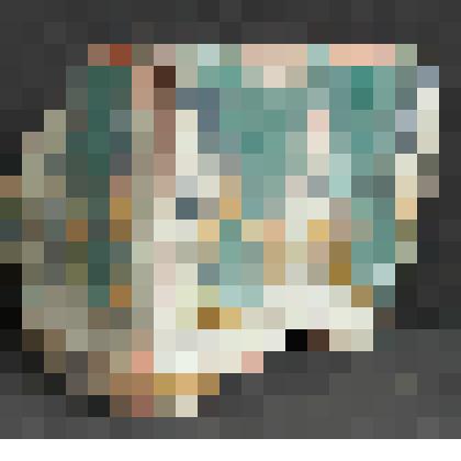 Изразец печной поясок угловой рельефный полихромный. Фрагмент