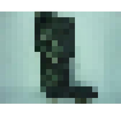 Сапоги армейские, офицерские,чёрного цвета. Левый