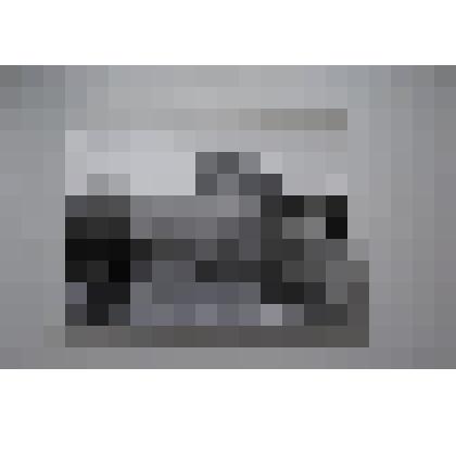 Фотография черно-белая во время уборки пшеницы