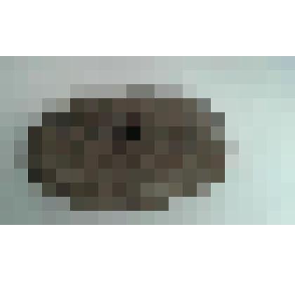 Камень-галечник с отверстием