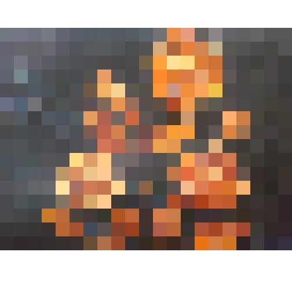 Аппликация из соломки  "Розы"