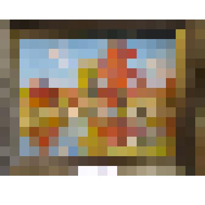 Картина "Осенние дубки. Осень"