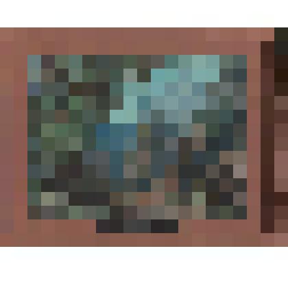 Эскиз декорации к постановке оперы "Демон"