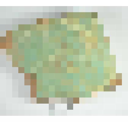 Плитка напольная гладкая бирюзовая. Фрагмент