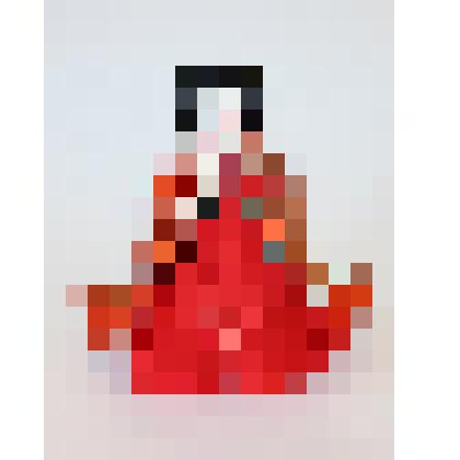 Кукла «Придворная дама - кандзё, с чайником для сакэ». Из комплекта: Ансамбль хинакадзари