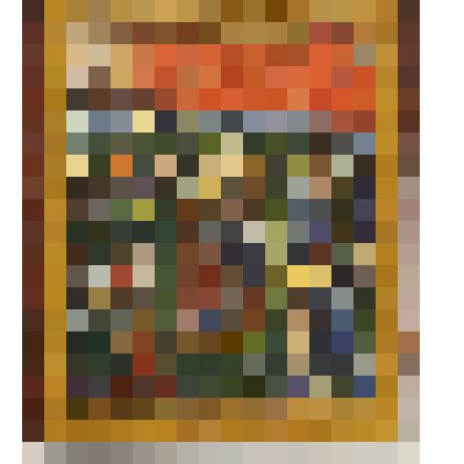 Огненное Восхождение Ильи Пророка. Икона