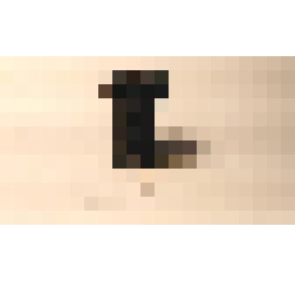 Шахматная фигура—ладья чёрная