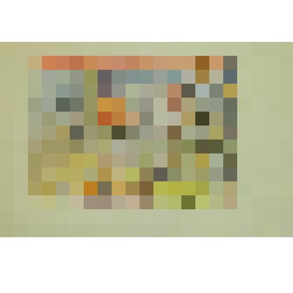 Рисунок. Эскиз декорации к телеспектаклю «Иван Куратов» по пьесе Г.Литинского. Комната Назар Ивана