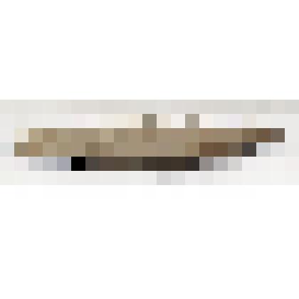 Комбинированное оббитое рубящее орудие удлинённых пропорций из серого плитняка, совмещающее функции двойного тесла и скобеля