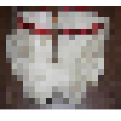 Варежки чукотские из шкуры оленя с тесьмой