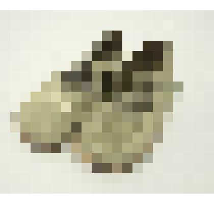 Туфля детская левая