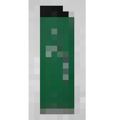 Зажигалка кремневая из пластмассы зелёного цвета