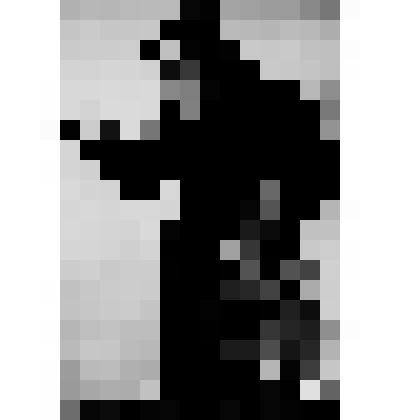 Негатив. Постановка пьесы В.В. Маяковского «Баня» в ГосТиМе. Артист Маслацов в роли Просителя