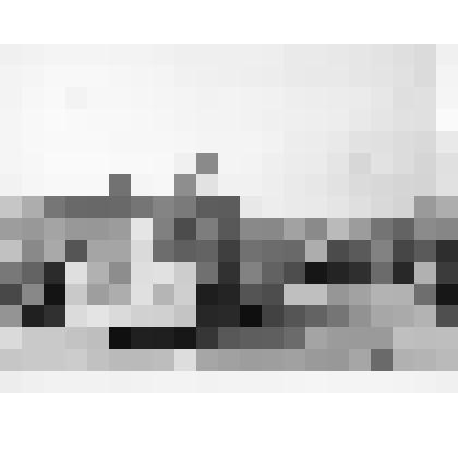 Фотография. Колонна тружеников кирпичного завода