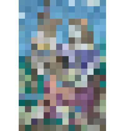 Панно "Девушка с оленем"