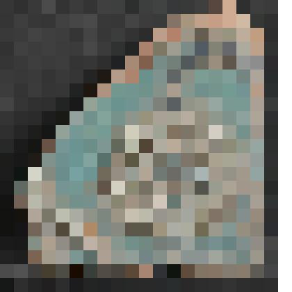 Изразец печной стенной рельефный полихромный. Фрагмент угловой