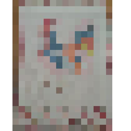 Вышитое полотно "Петух"