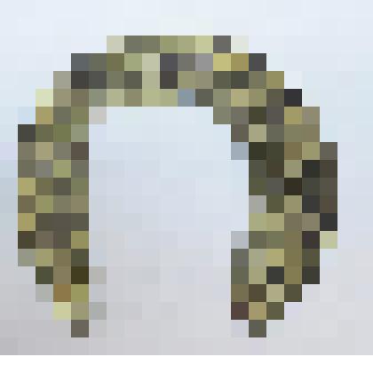 Венец с иконы с изображения Иоанна Предтечи