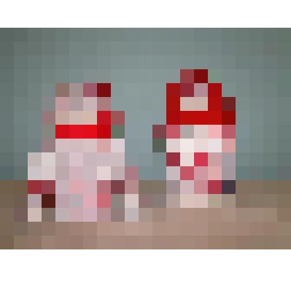 Сувенир Кукла-крупеничка большая с надписью «Пермский край» (в красном платке)