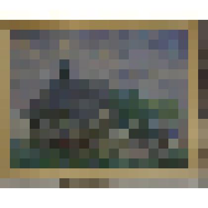 Картина. Суздаль. Музей Древнерусского зодчества (Жемчужный день)