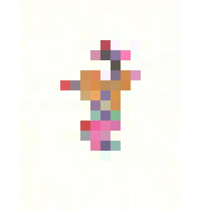 Героиня с копьем на плече