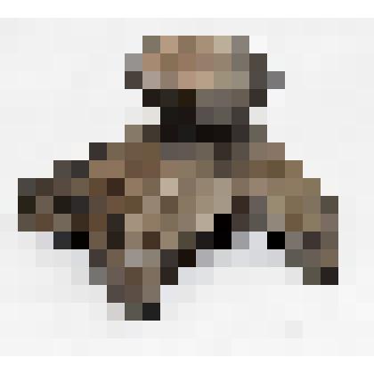 Фрагмент толстостенной куполообразной крышки с ручкой к лепному сосуду