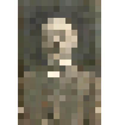 Фотография- почтовая карточка  мужчины средних лет