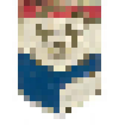 Значок "Омск (герб города 1974 г.) /темно-синий/"