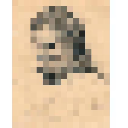 Зарисовка. Военная, художника Захарова В.М. "Медсестра Яковлева Е. 1945 г."