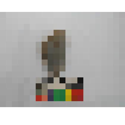 Археология. Нож однолезвийный слегка выпуклое