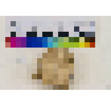 Игрушки-лошадки белоглиняной фрагмент передней части тулова