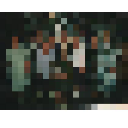 Фотография из альбома «Памяти Георгия Махнюка посвящается». Встреча  выпускников  1953 года  Хабарской средней школы в  2003  году