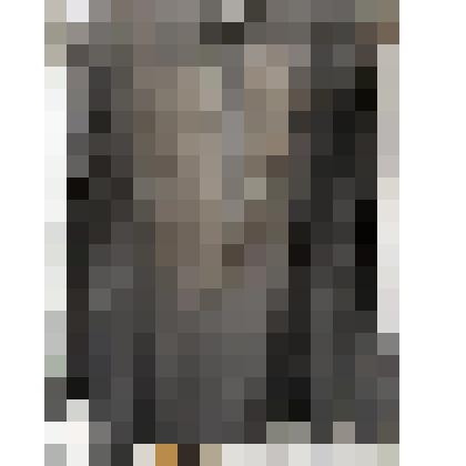 Рубашка - косоворотка темно-серого цвета, воротник стоечка, застежка на 5 белых пуговицах, на рукавах манжеты