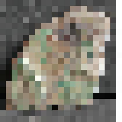 Изразец печной  стенной рельефный зеленый. Фрагмент