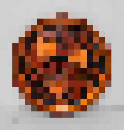 Тарелка из дерева с росписью "Хохлома"