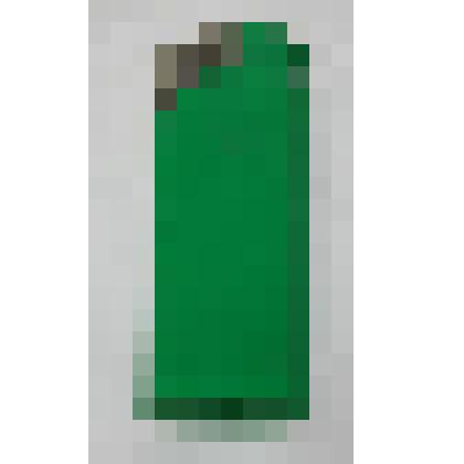 Зажигалка кремневая из пластмассы зелёного цвета