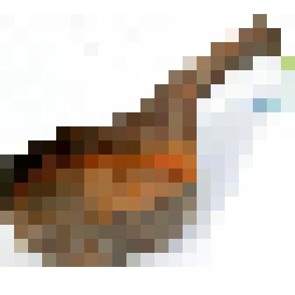 ковш жестяной с ручкой