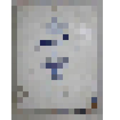 Изразец  печной расписной угловой