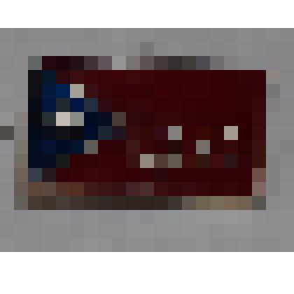 Значок спортивный, на бордовом фоне аббревиатура «ЦСКА», сбоку расположена звездочка