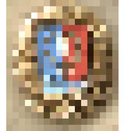 Значок нагрудный с изображением герба г.Ростова-на-Дону. Серия "Гербы городов РСФСР". Из коллекции по теме "Геральдика"