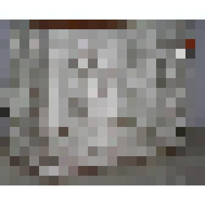 Изразец  печной угловой рельефный