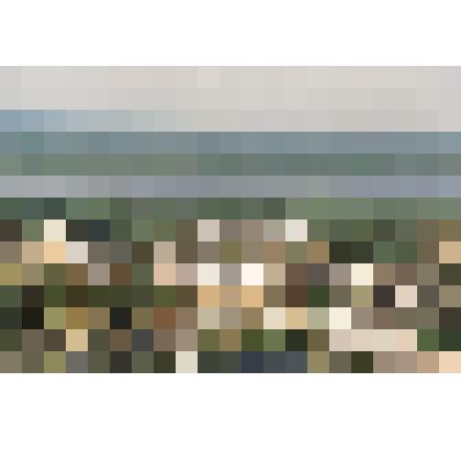 Фотография цветная. Посёлок Игрим. Река Сосьва