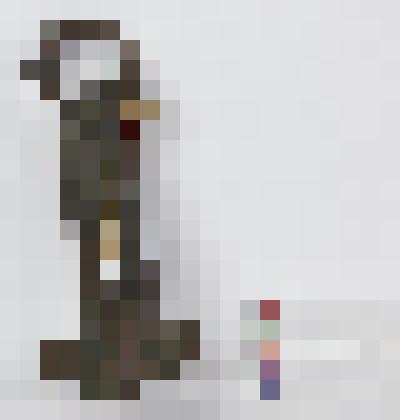 Рукоять кинжала медного с кольцеобразной головкой, прорезная