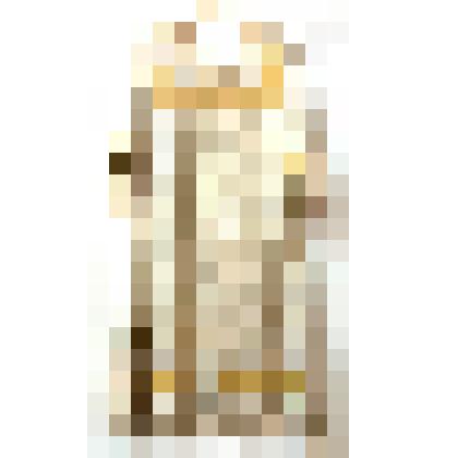 Подризник из белой парчи