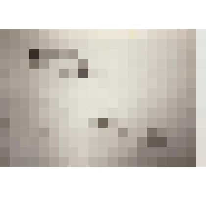 Фотография. Снимок группы взаимодействующих солнечных пятен, сделанный через телескоп с увеличением 300 раз. На фоне затемненной поверхности Солнца в левом верхнем и правом нижнем углах - 2 группы солнечных пятен